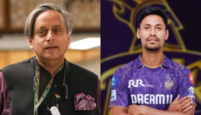 মোস্তাফিজের পাশে দাঁড়িয়ে শশী থারুর বললেন, ‘সে কাউকে আক্রমণ করেনি’