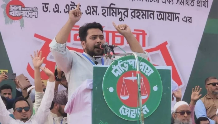 এদেশে আর কখনো দিল্লির দাদাগিরি চলবে না: নাহিদ ইসলাম