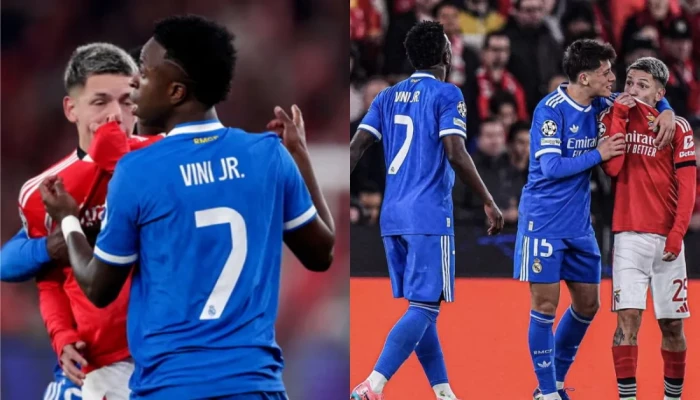 ভিনিসিয়ুসকে পাঁচবার ‘বানর বলায়’ নিষিদ্ধ আর্জেন্টাইন ফরোয়ার্ড