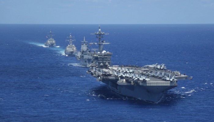 ড্রোন হামলার পর পালিয়েছে মার্কিন রণতরী ‘আব্রাহাম লিংকন’