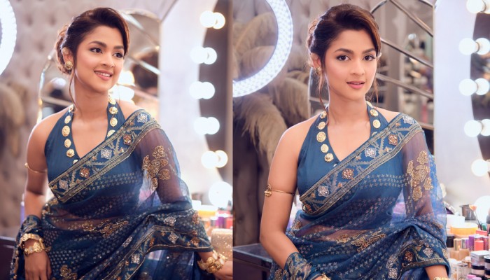 নতুন রূপে ভক্তদের নজর কেড়েছেন সাদিয়া আয়মান