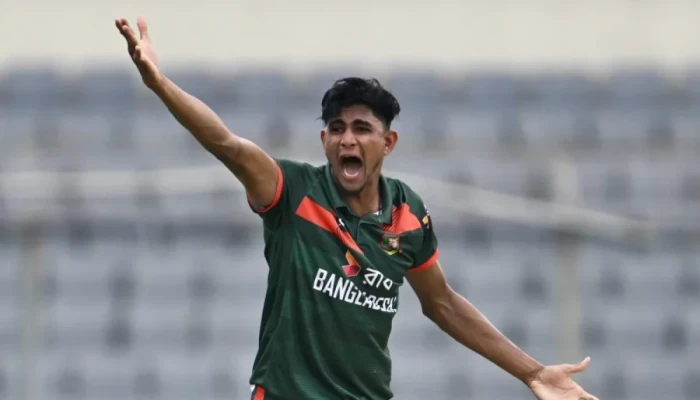আইসিসির মাসসেরার পুরস্কার জিতলেন নাহিদ রানা