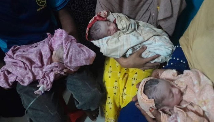 রাজশাহী নাটোরে ত্রয়ী পুত্র সন্তানের জন্ম, আনন্দের মাঝেও দুশ্চিন্তায় পরিবার