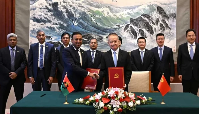 বিএনপি ও চীনের কমিউনিস্ট পার্টির সমঝোতা স্মারক সই