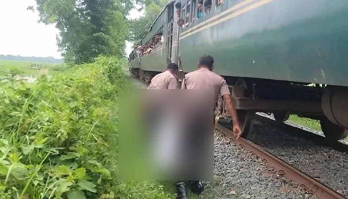 রাজবাড়ীতে ট্রেনে কাটা পড়ে যুবকের মৃত্যু