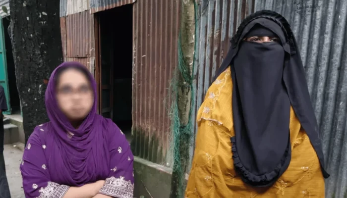এক প্রবাসীকে নিয়ে দুই স্ত্রীর অনশন, পলাতক স্বামী