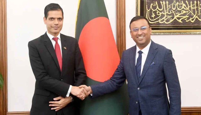 পররাষ্ট্র উপদেষ্টার সঙ্গে নেপালের রাষ্ট্রদূতের সাক্ষাৎ
