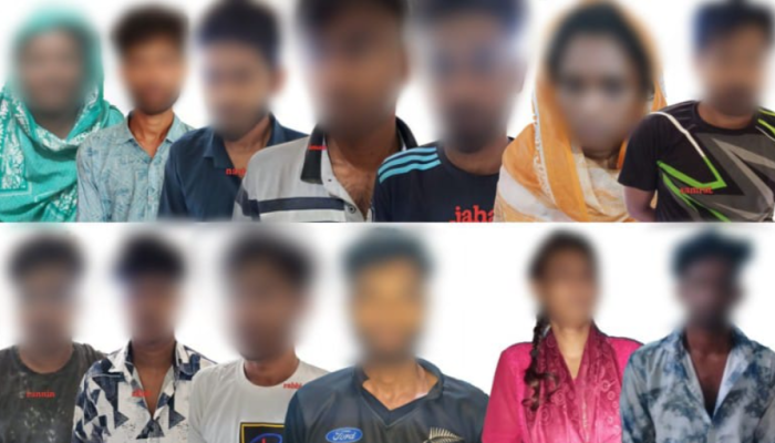 রাজশাহীতে পুলিশের মাদক বিরোধী অভিযান, নারীসহ গ্রেপ্তার-১৩