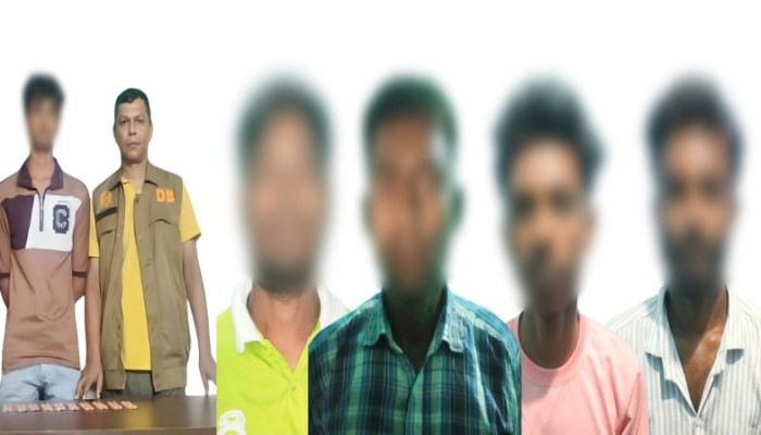 রাজশাহীতে পুলিশের যৌথ অভিযানে পরিমাণ মাদকসহ ৫ মাদক ব্যবসায়ী গ্রেপ্তার