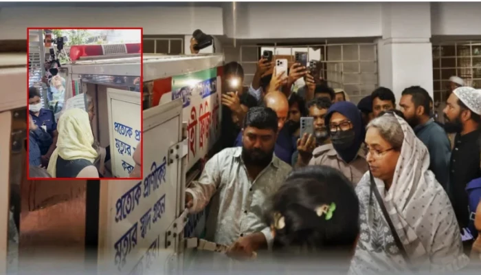 প্যারোলে মুক্তি পেয়ে স্বামীকে শেষ বিদায় জানালেন দীপু মনি