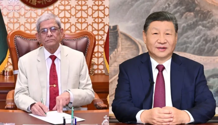 রাষ্ট্রপতি মির্জা ফখরুল ইসলামকে অভিনন্দন জানালেন চীনা প্রেসিডেন্ট
